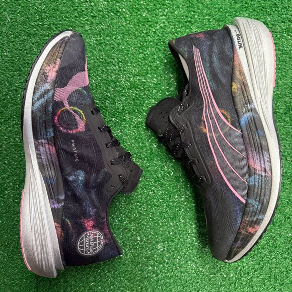 Puma Deviate Nitro Elite 2 Marathon Series Womens Running 378454-01 NEW Multi Sz - Picture 4 of 4